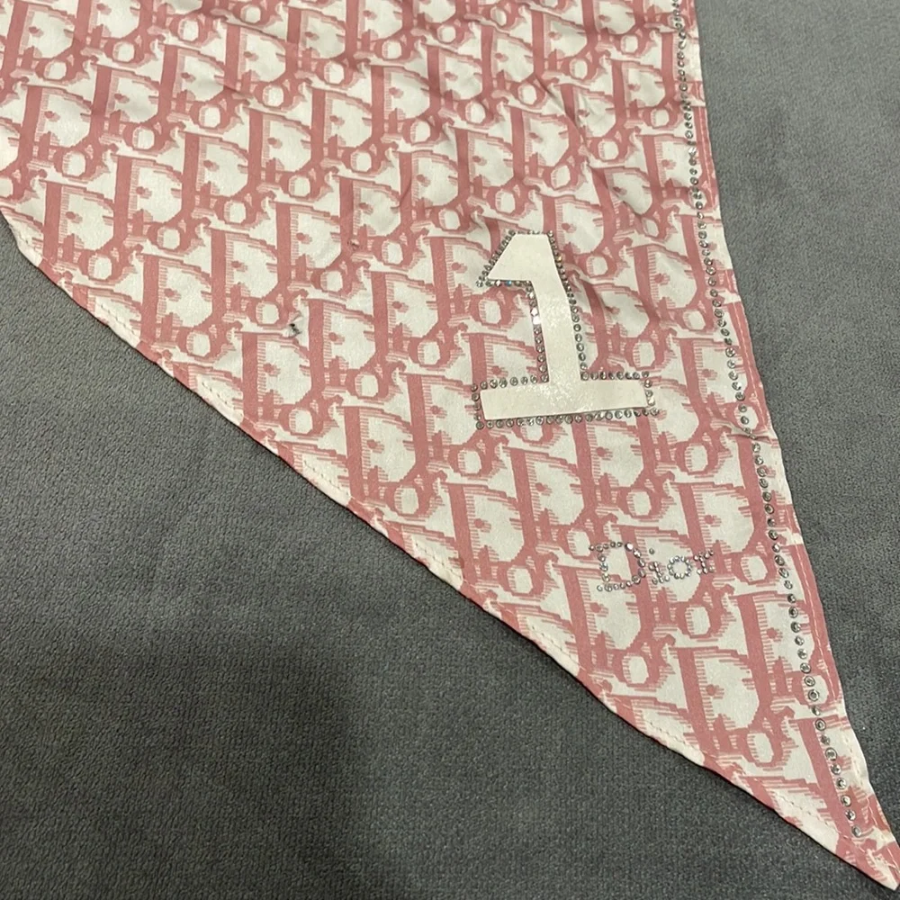 Christian Dior silk scarf